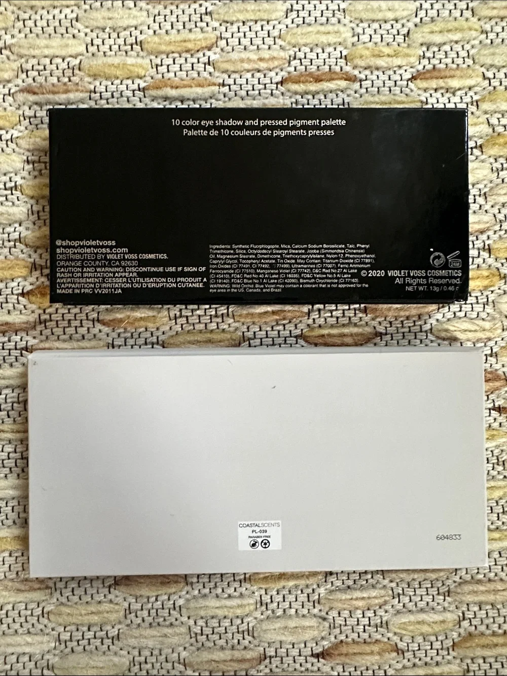 Violet Voss Pro Series and Coastal Scents Eyeshadow Palettes